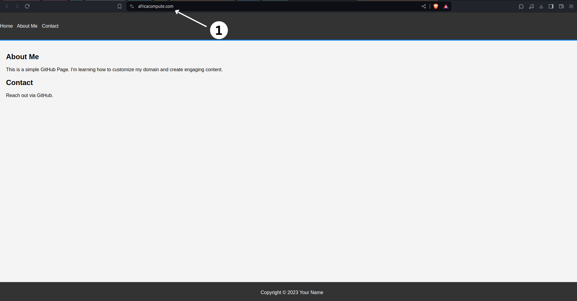 website